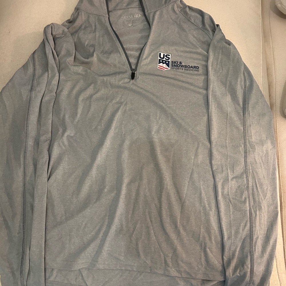 Gray Tommy Hilfiger Men's Zip Up Sweater